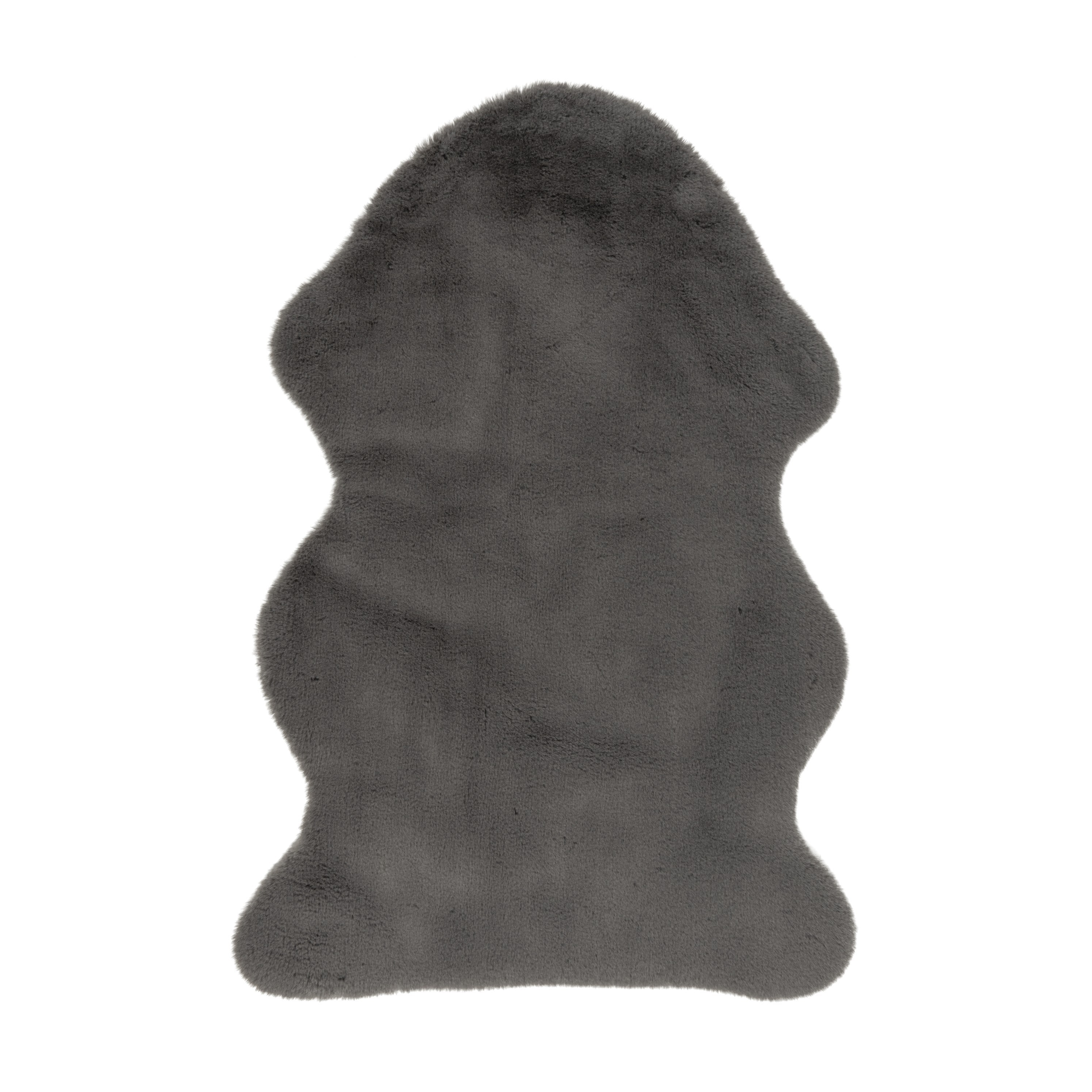 Fausse fourrure grise douillette