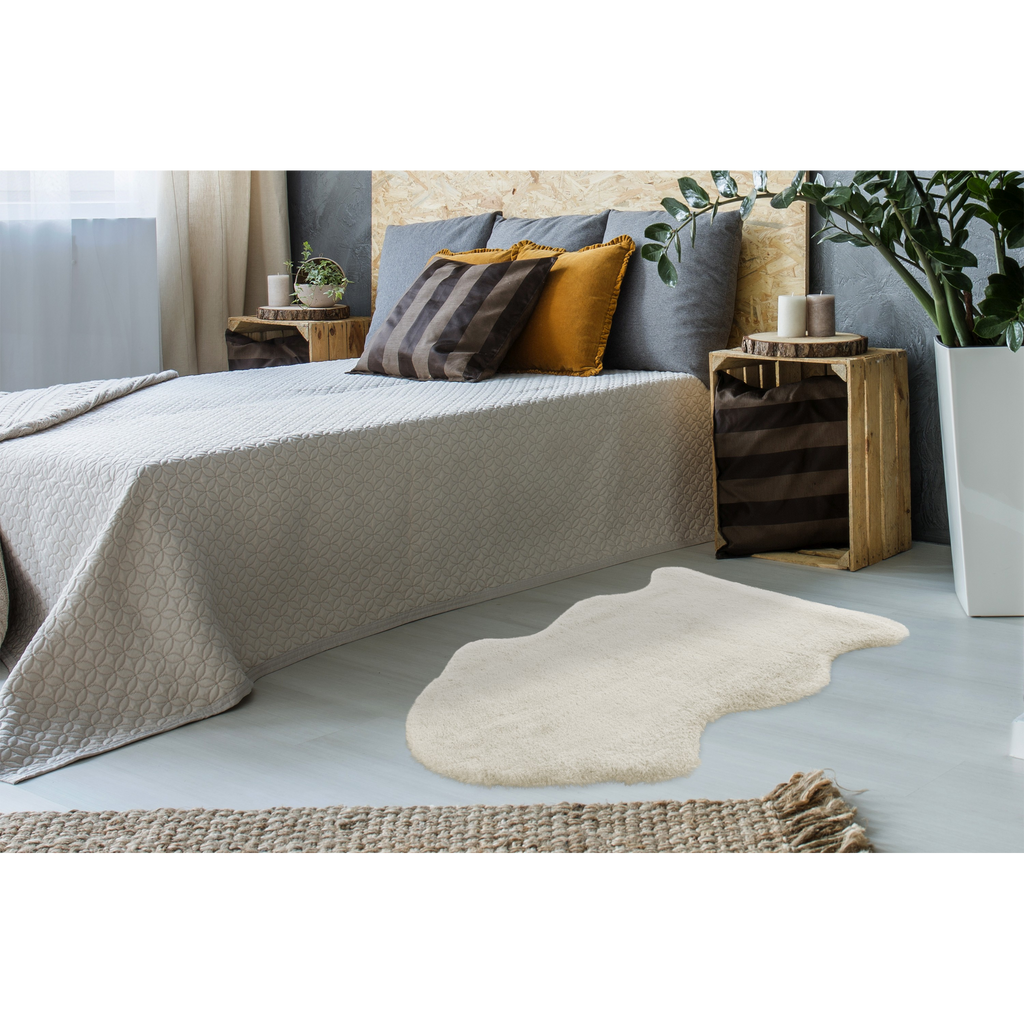 Kunstfell Cosy Elfenbein