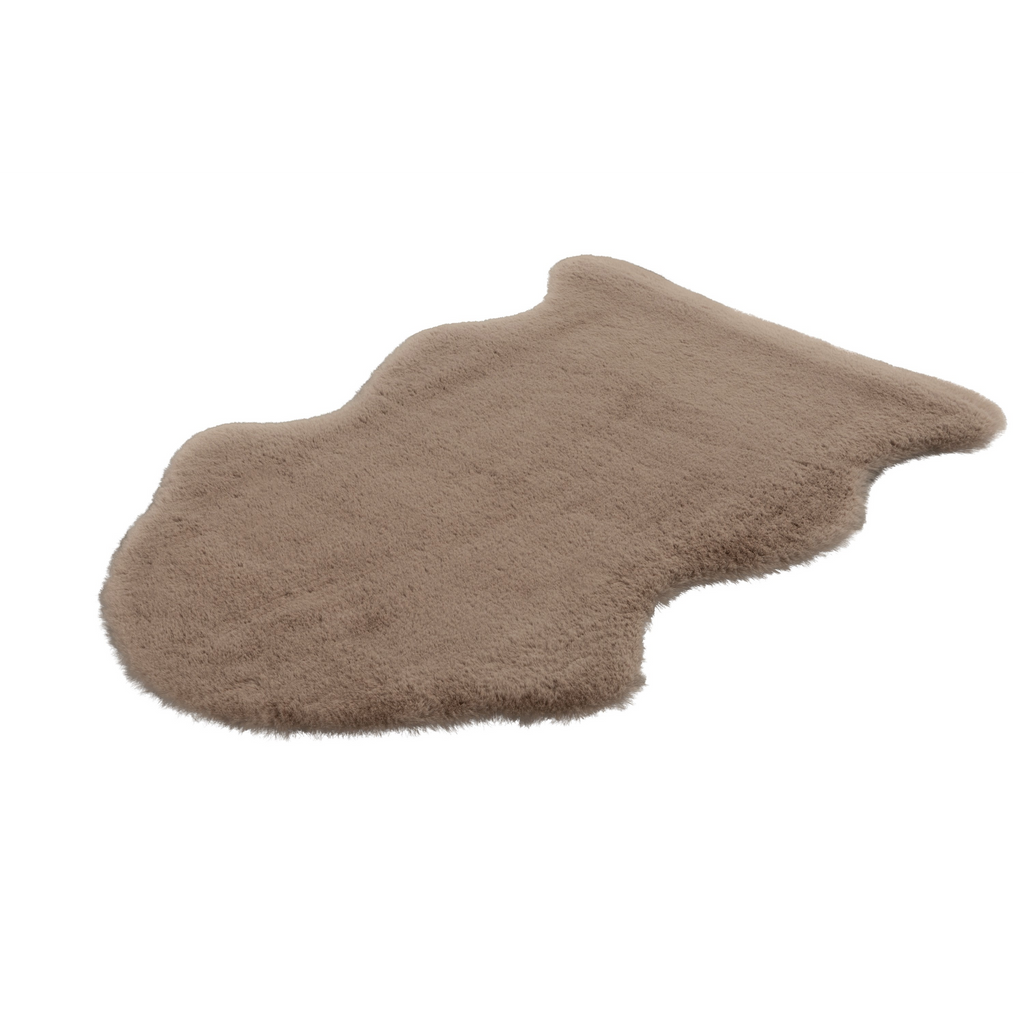 Fausse fourrure Taupe douillet