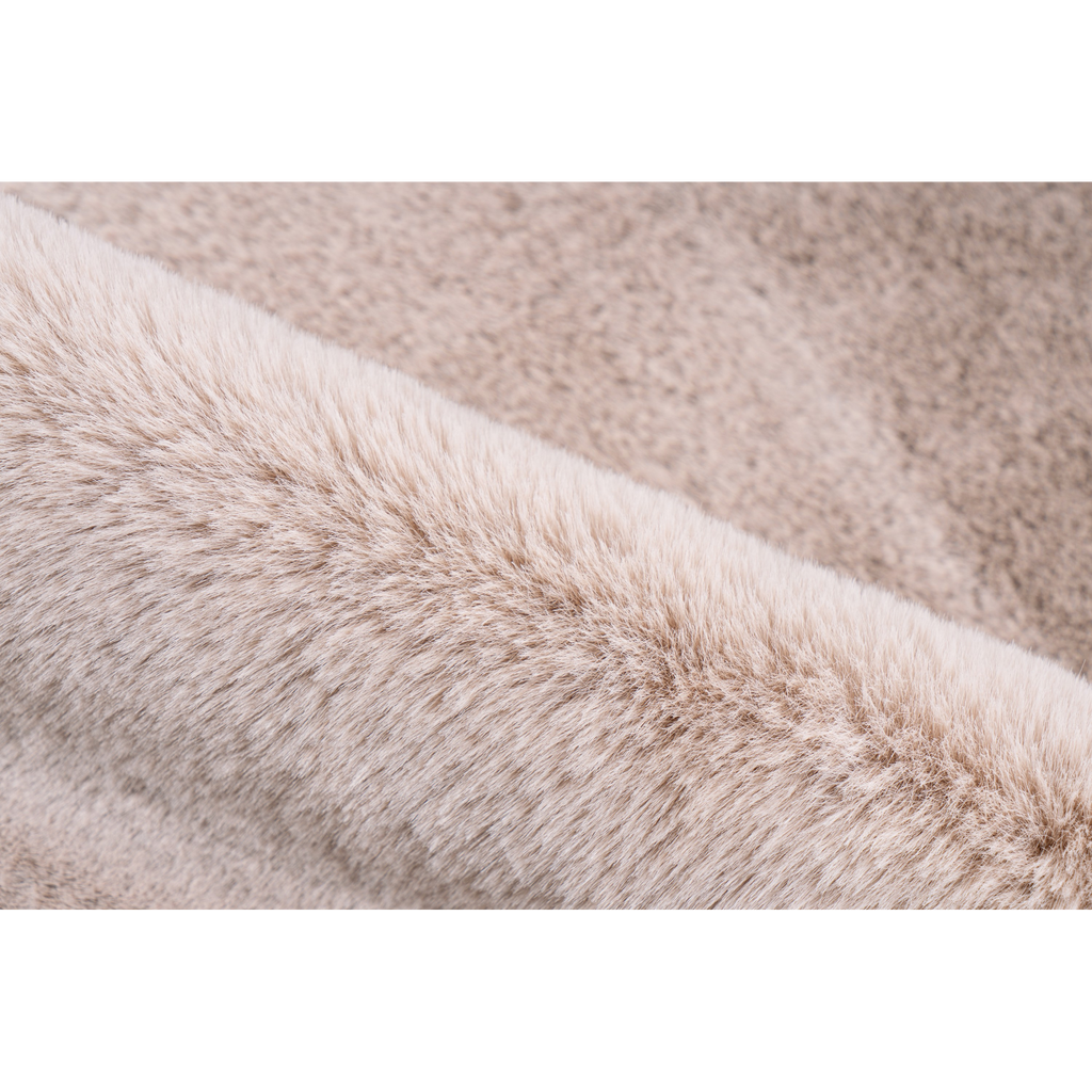 Fausse fourrure Taupe douillet