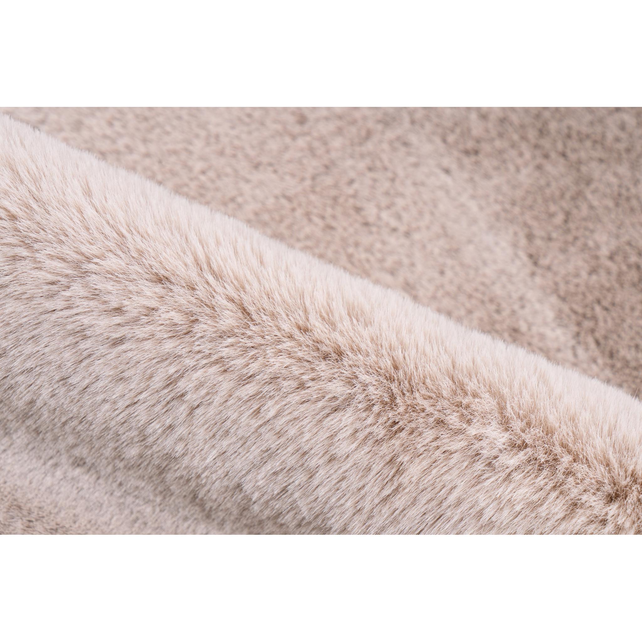 Fausse fourrure Taupe douillet