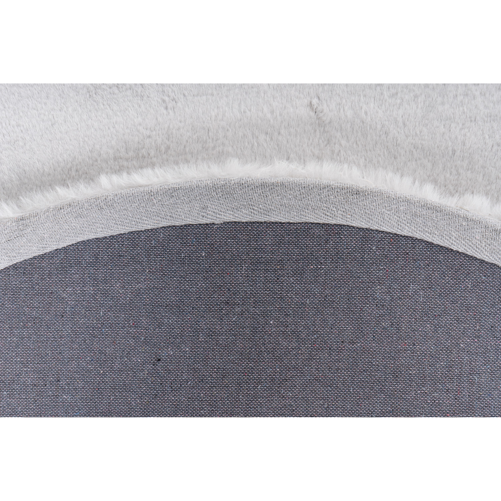 runder Teppich Heaven silber