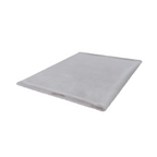 Lalee Heaven Teppich in Hellgrau – flauschiger Hochflor-Teppich in modernem Design