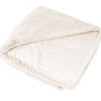 Kuscheldecke Heaven 150x200 cm Ivory - Flauschige Wolldecke in Creme