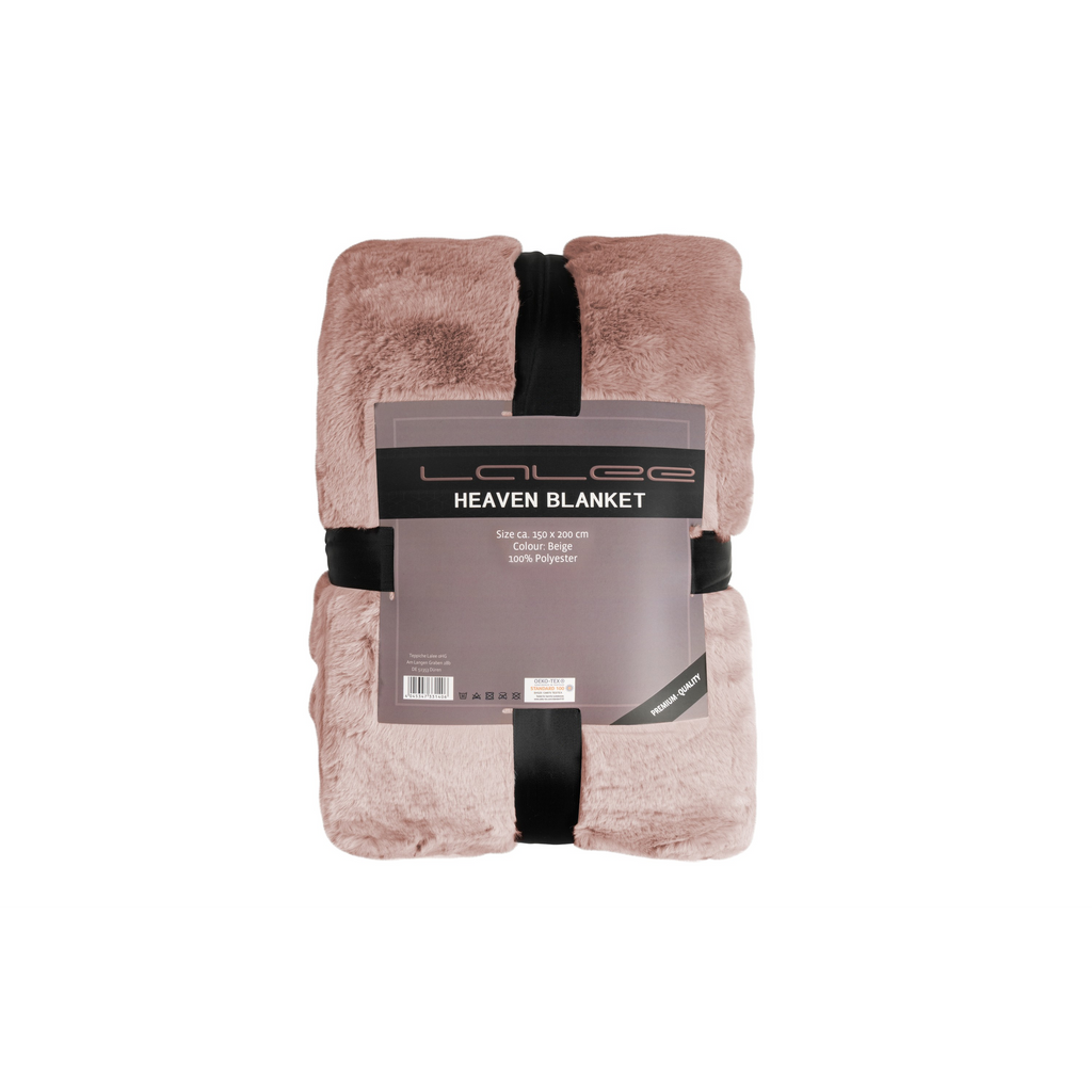 Couverture rose paradisiaque toute douce