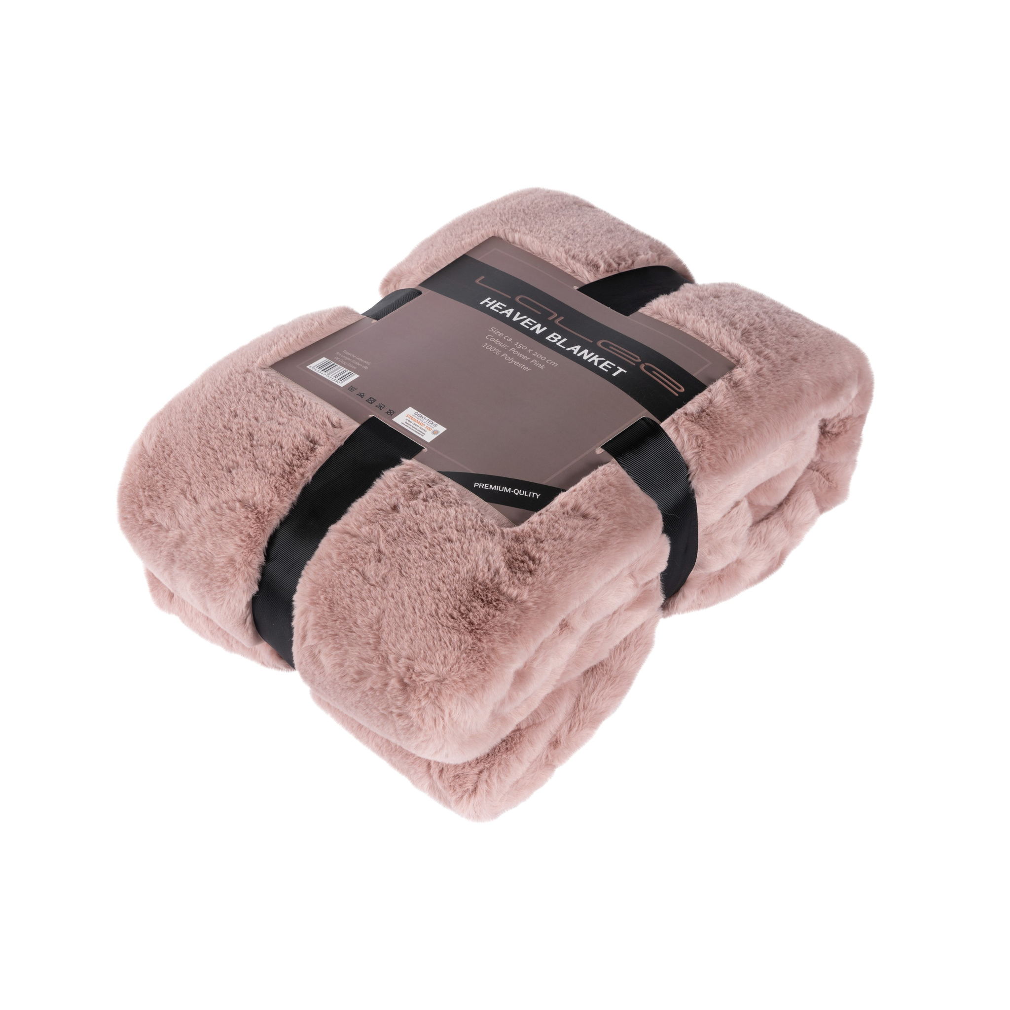 Couverture rose paradisiaque toute douce