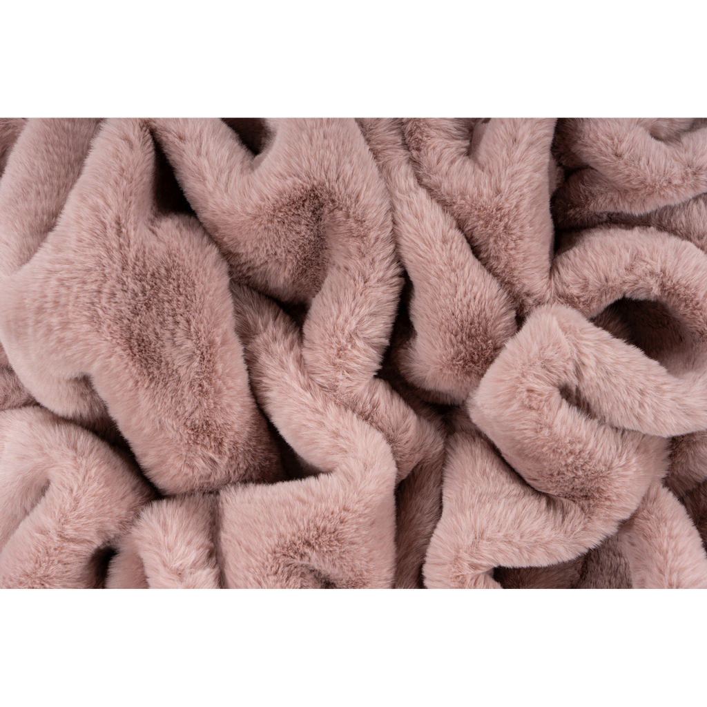 Couverture rose paradisiaque toute douce