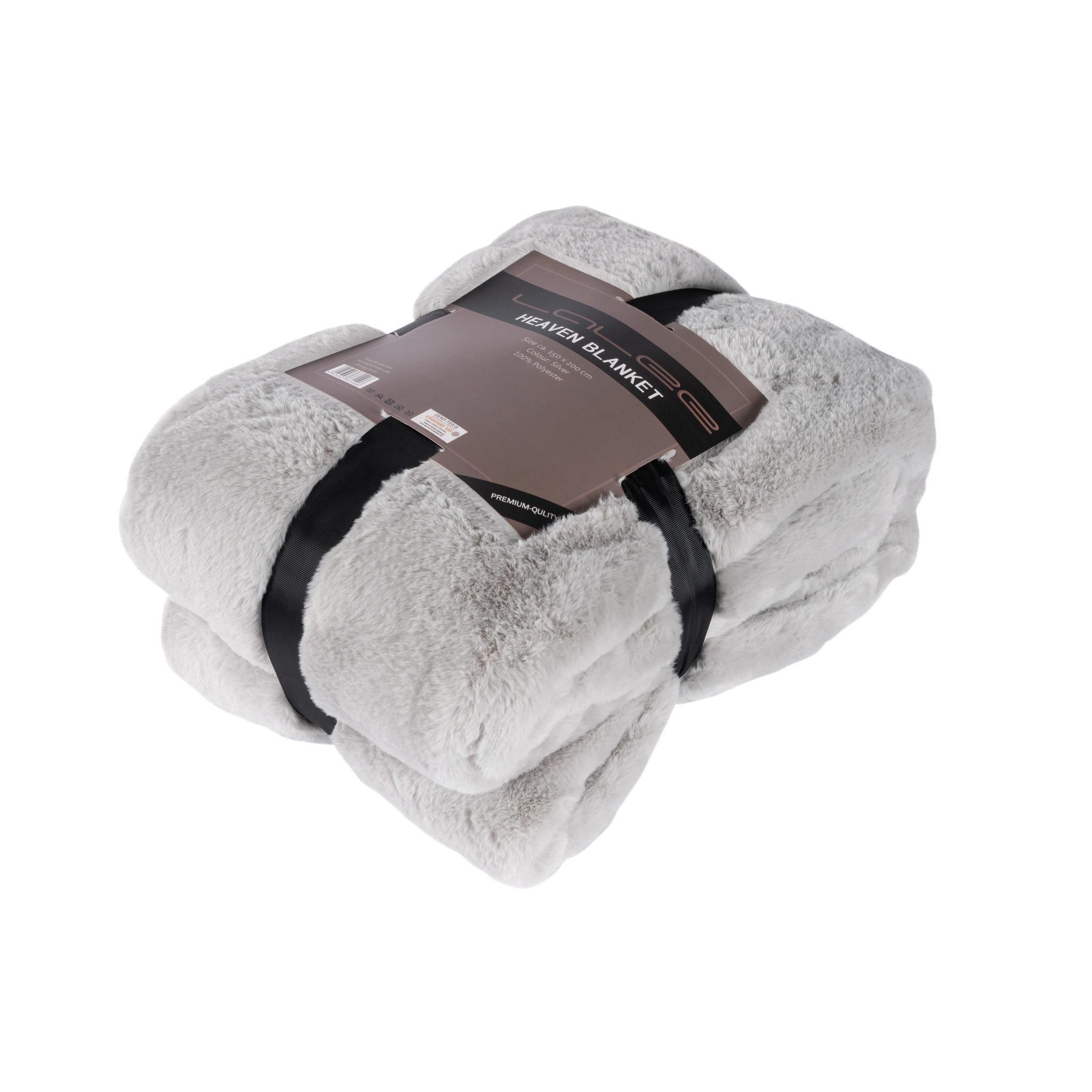 Couverture douillette argentée du ciel