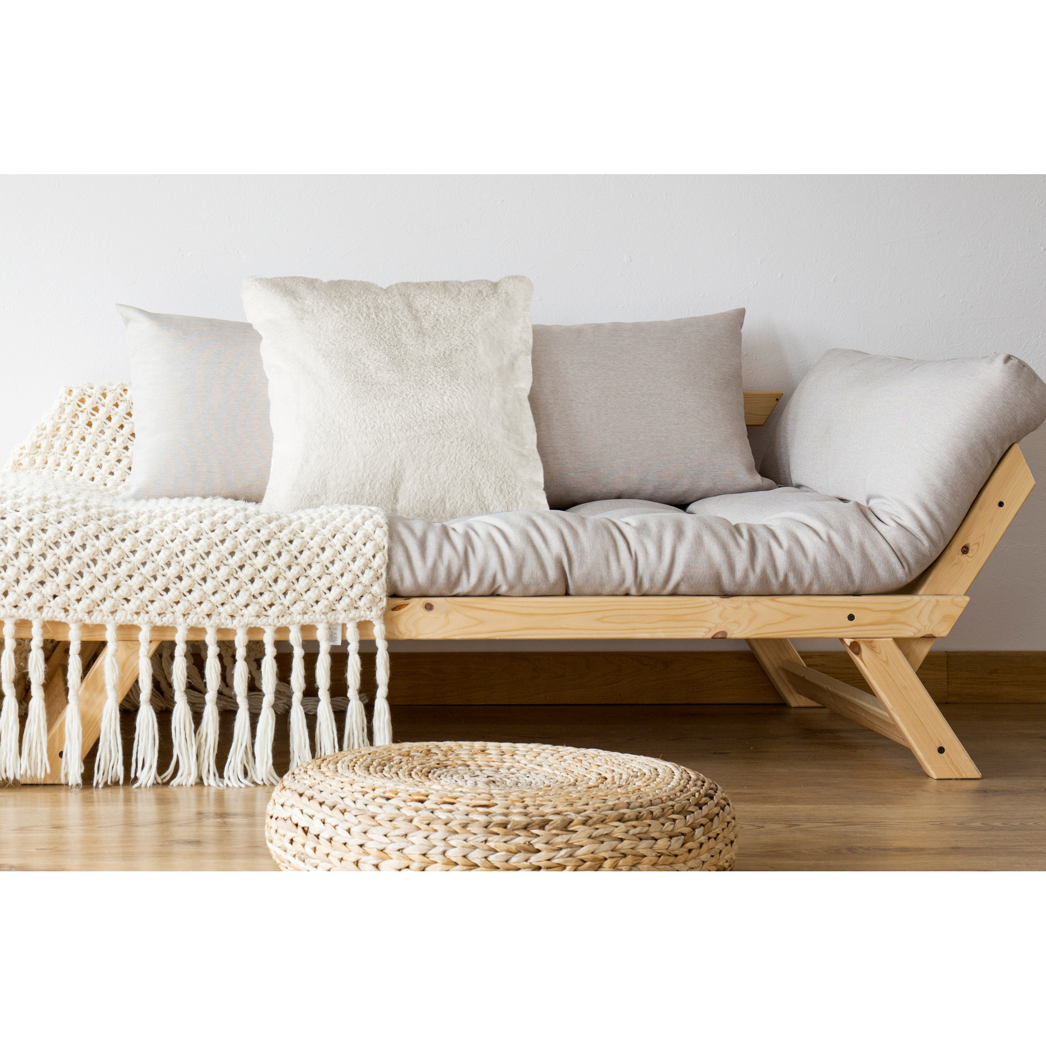 Coussin décoratif ivoire Ciel