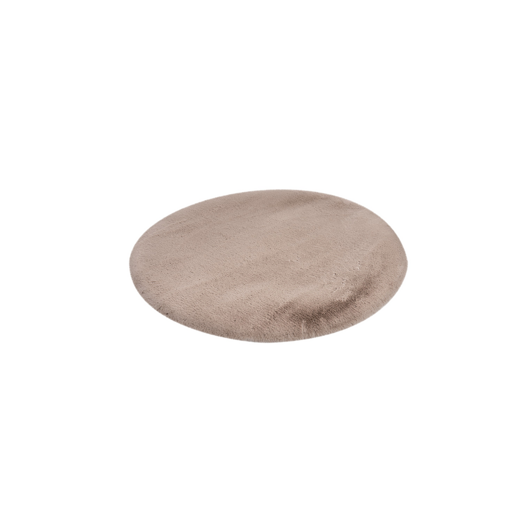 runder Teppich Heaven taupe