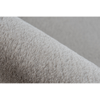 Lalee Heaven Teppich in Grau – weicher Flauschflor, Detailaufnahme der samtigen Textur