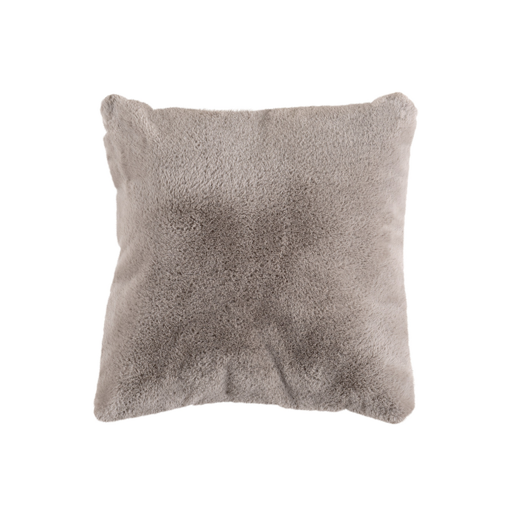 Coussin décoratif couleur taupe céleste