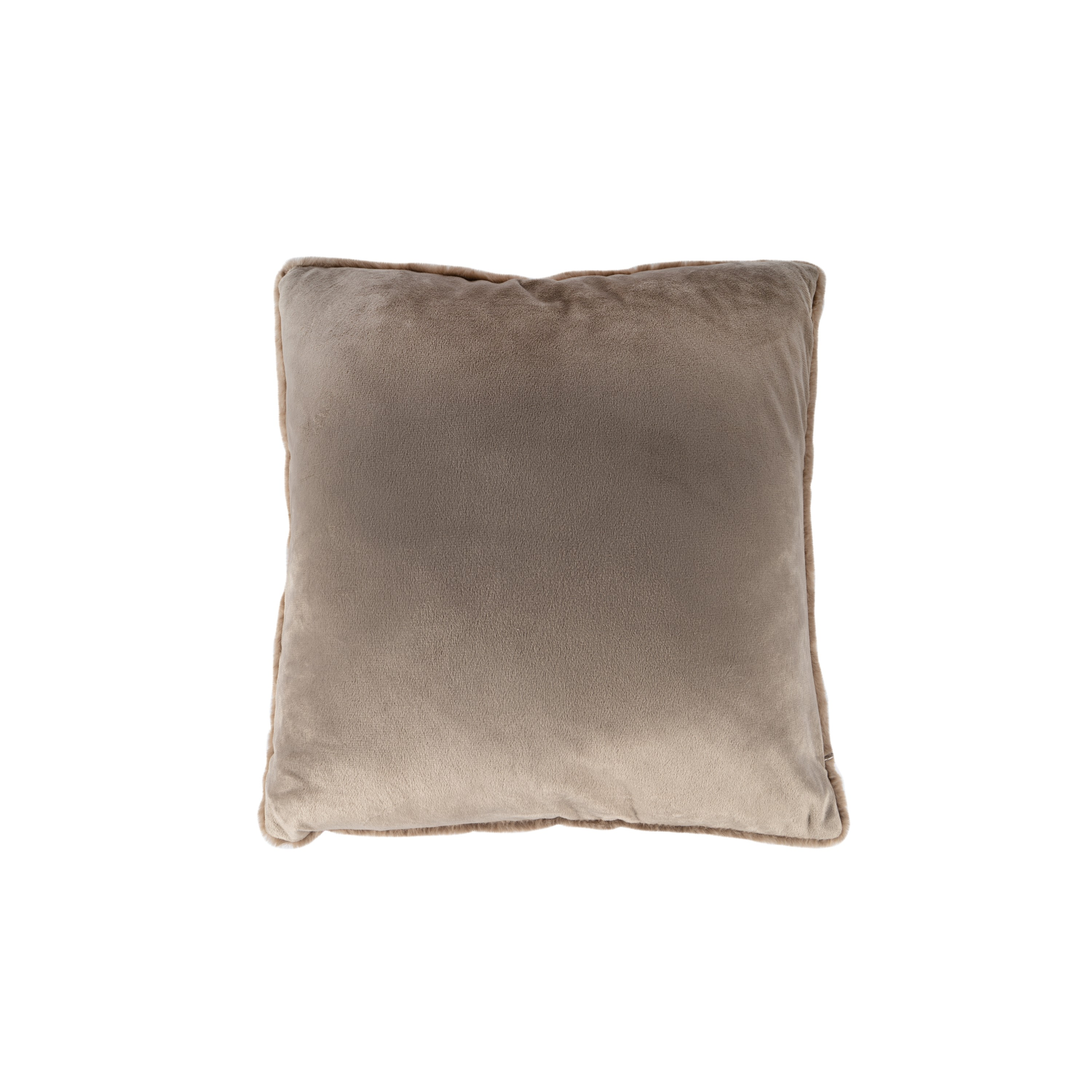 Coussin décoratif couleur taupe céleste
