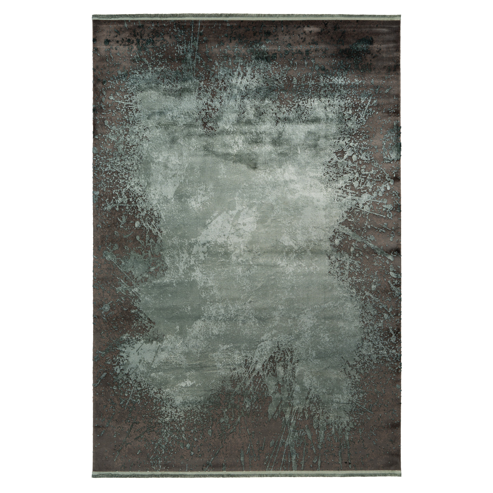 Tapis Élysée vert onyx de Pierre Cardin