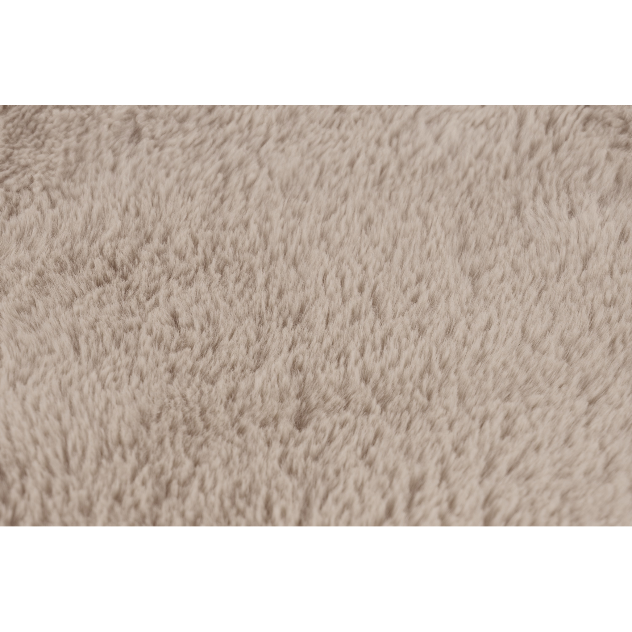 Couverture douce et moelleuse couleur taupe