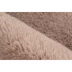 Lalee Teppich Heaven 3 in Creme und Beige - flauschiger Hochflor Teppich für gemütliches Wohnen