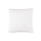 Lalee Plush Kissen in Weiss, quadratisch, flauschiger Bezug, dekoratives Sofakissen