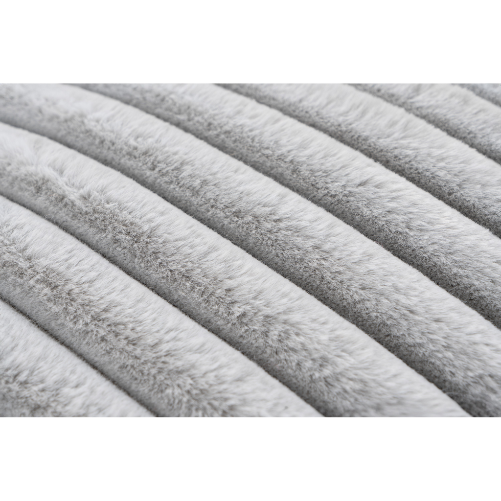 Dekokissen Plush silber