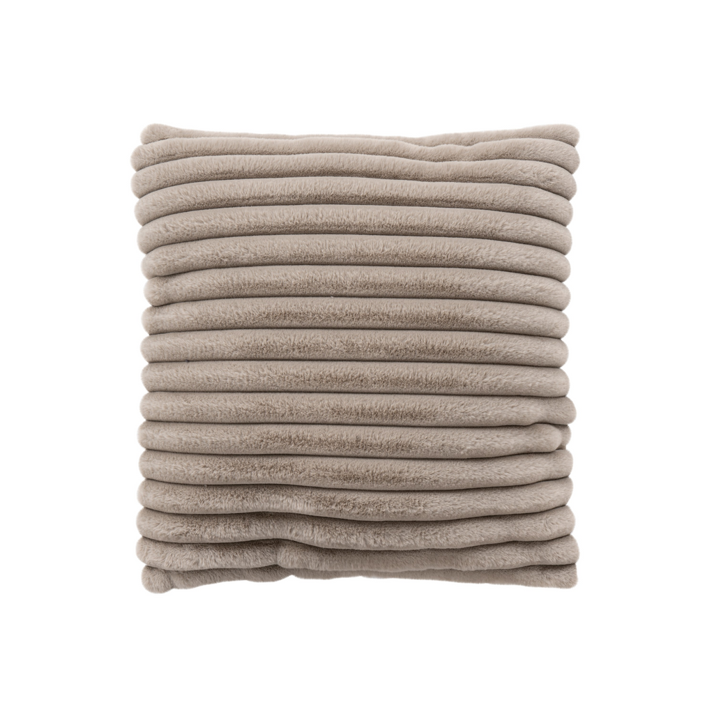 Dekokissen Plush taupe