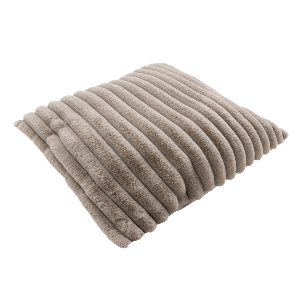 Dekokissen Plush taupe
