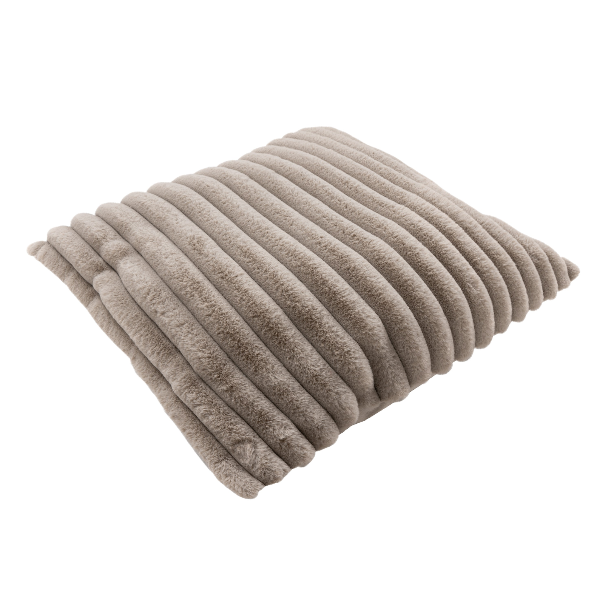 Dekokissen Plush taupe