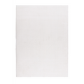 Lalee Plush Teppich in Weiss mit feinen Rippen-Streifen, modernes minimalistisches Design