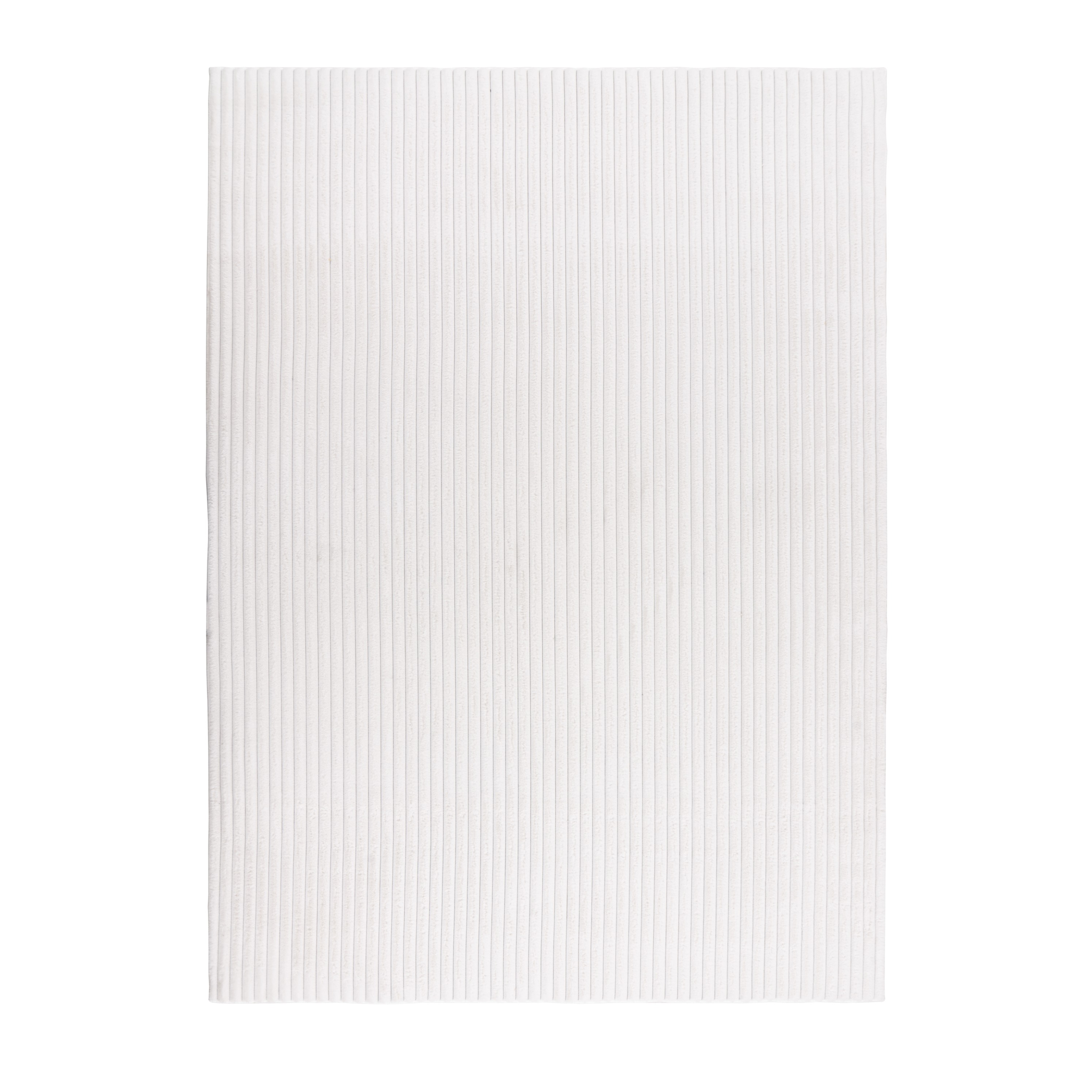 Tapis moelleux ivoire 80x150cm