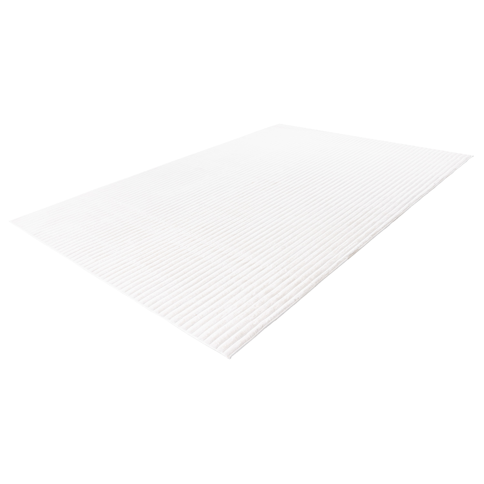 Tapis peluche ivoire 160x230cm