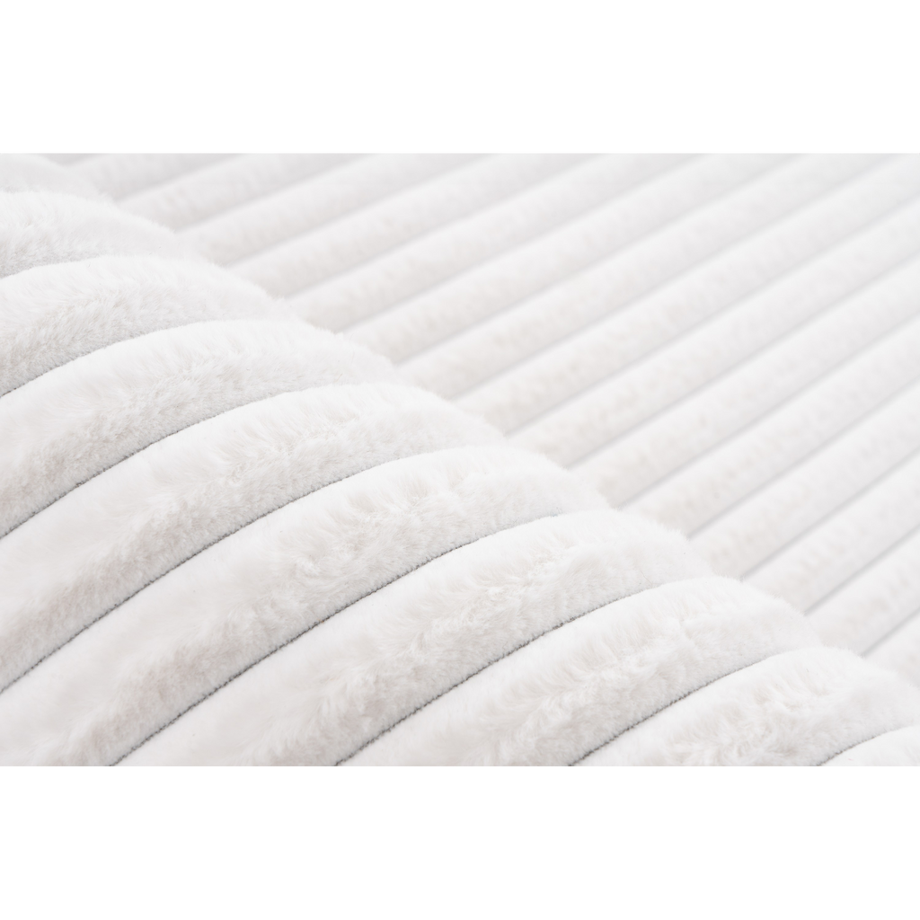 Tapis peluche ivoire 160x230cm