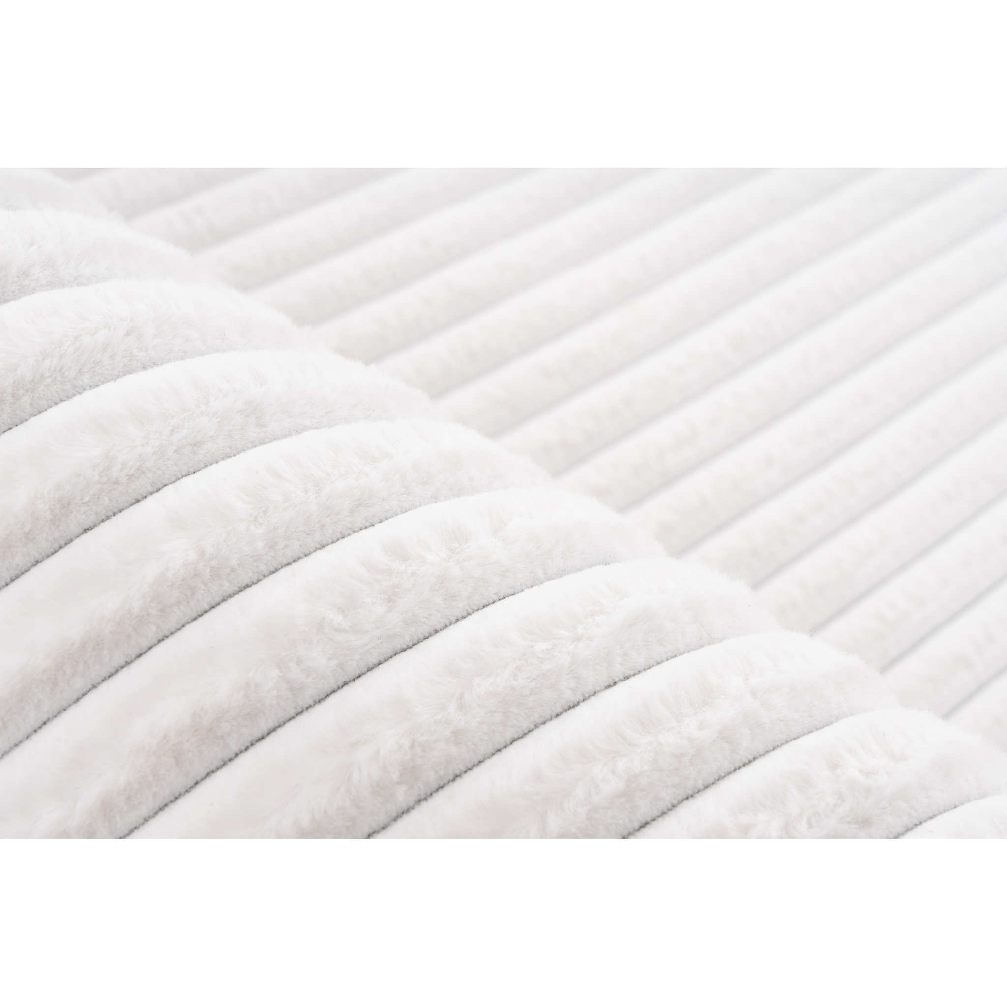 Tapis peluche ivoire 160x230cm