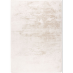 Lalee Dolce Hochflor-Teppich in Ivory, 80x150cm, flauschig weich mit zartem Beige-Muster