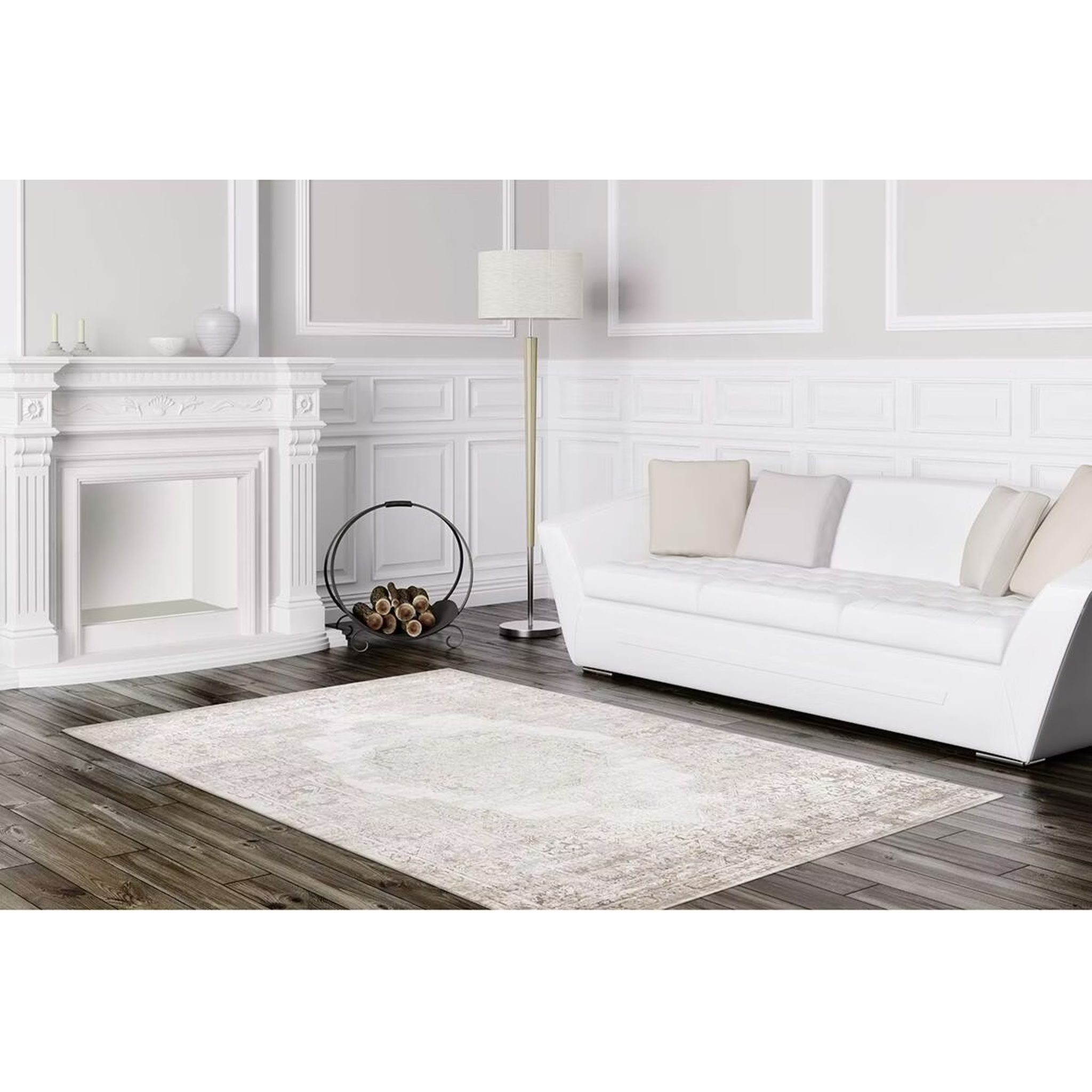 Tapis Pierre Cardin Paris, taupe