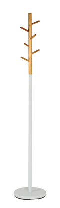 HAKU Möbel Garderobenständer aus Massivholz in Braun 30 x 173 cm