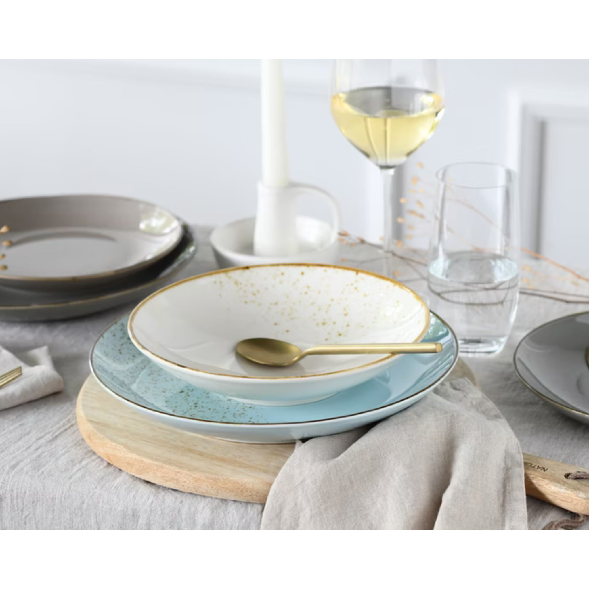 Service combiné 16 pièces Nature Scandinavie