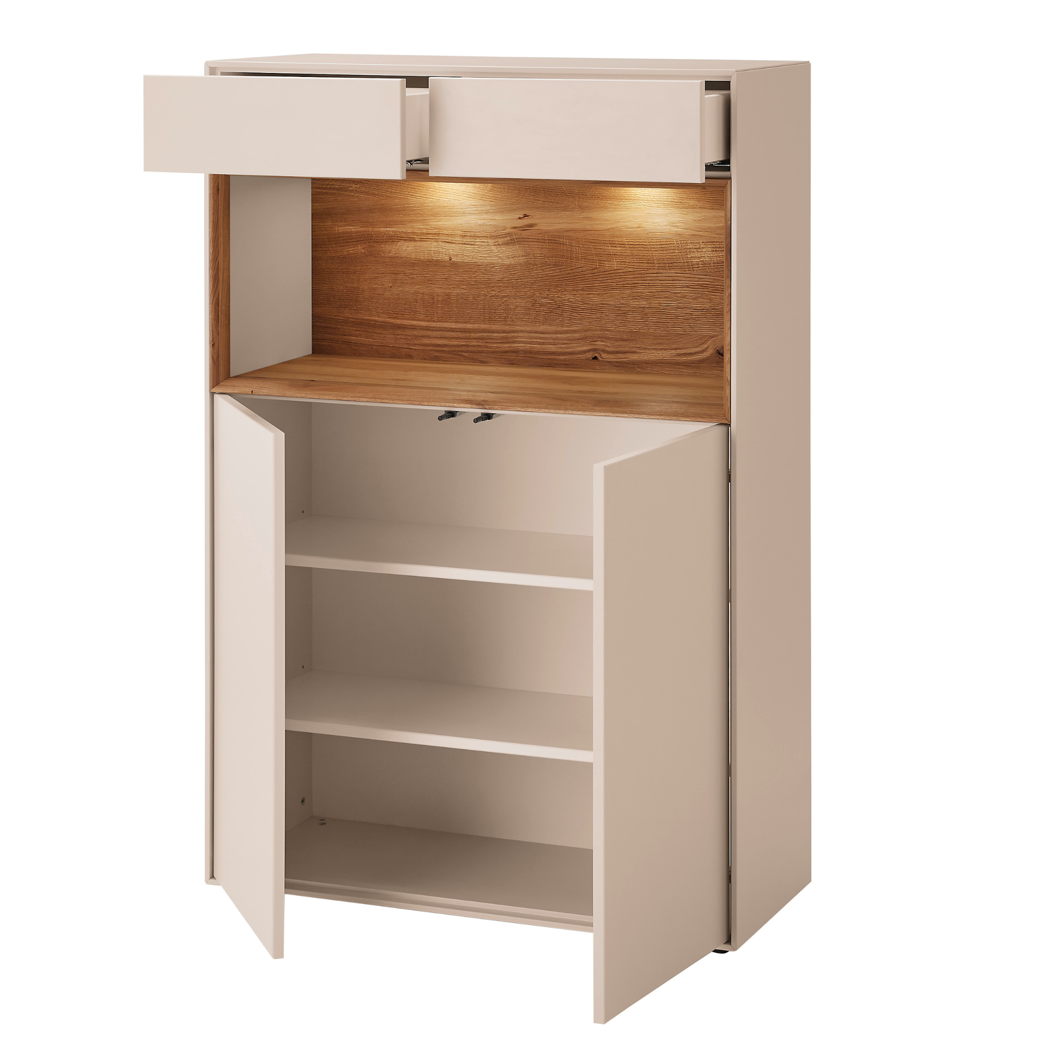 Buffet haut Tessin avec éclairage