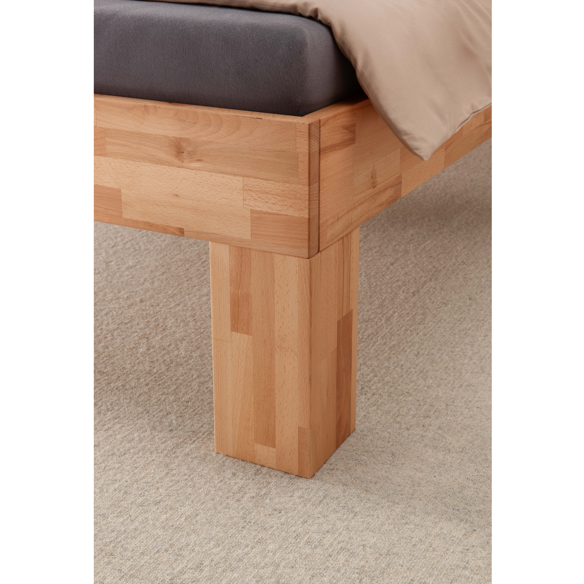 Lit en bois massif 160x200 Los Angeles