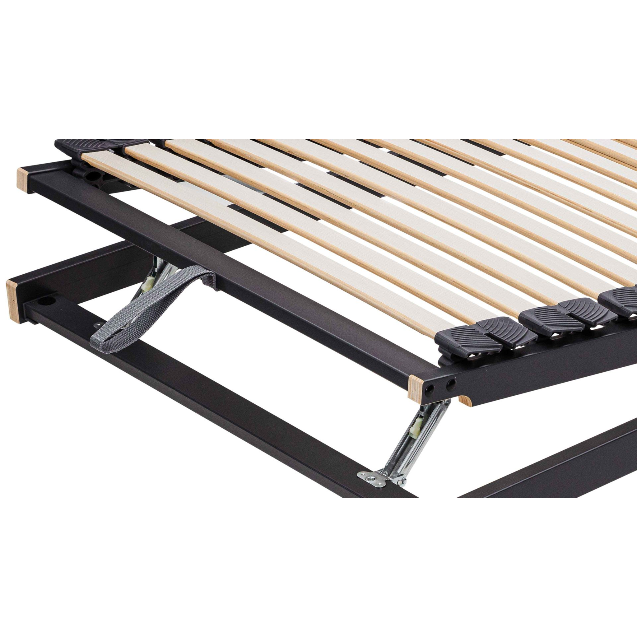 Sommier à lattes 1950, réglable manuellement, 90x200