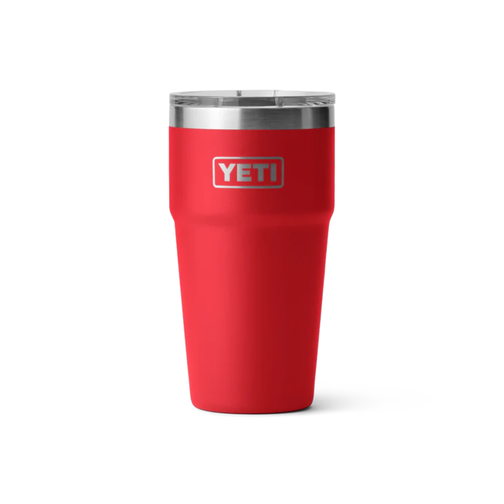 YETI Rambler Becher rot 591ml stapelbar - isolierte Trinkflasche