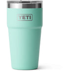 YETI Rambler 20oz Stapelbecher in Seafoam, 591ml - Isolierter Edelstahl Trinkbecher
