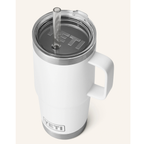 # YETI Rambler 760ml Isolierbecher weiß mit Trinkhalm

YETI Rambler 760ml Thermosbecher weiß mit Deckel und Strohhalm - Isoli