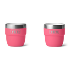 YETI Rambler 4 oz Espresso-Tassen 2er-Set in Pink, doppelwandige Edelstahl-Isolierbecher