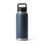 Yeti Rambler 36 oz Trinkflasche in Navy Blau mit Chug Cap und Edelstahl-Boden