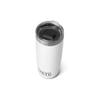 Yeti Rambler 10 oz Becher in Weiss mit MagSlider Deckel, doppelwandiger Edelstahl-Thermobecher