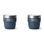 YETI Rambler Espresso-Tassen 2er-Set 4oz in Navy Blau, doppelwandige Edelstahl-Espressotassen