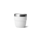 Yeti Rambler Espresso-Becher 4oz in Weiß, doppelwandiger Edelstahl-Kaffeebecher im 2er-Set