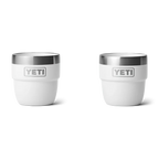 Yeti Rambler 4 oz Espressotassen 2er-Set in Weiss aus Edelstahl mit doppelwandiger Vakuumisolierung