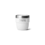 YETI Rambler 4 oz Espressotasse in Weiss, doppelwandiger Edelstahl, stapelbar