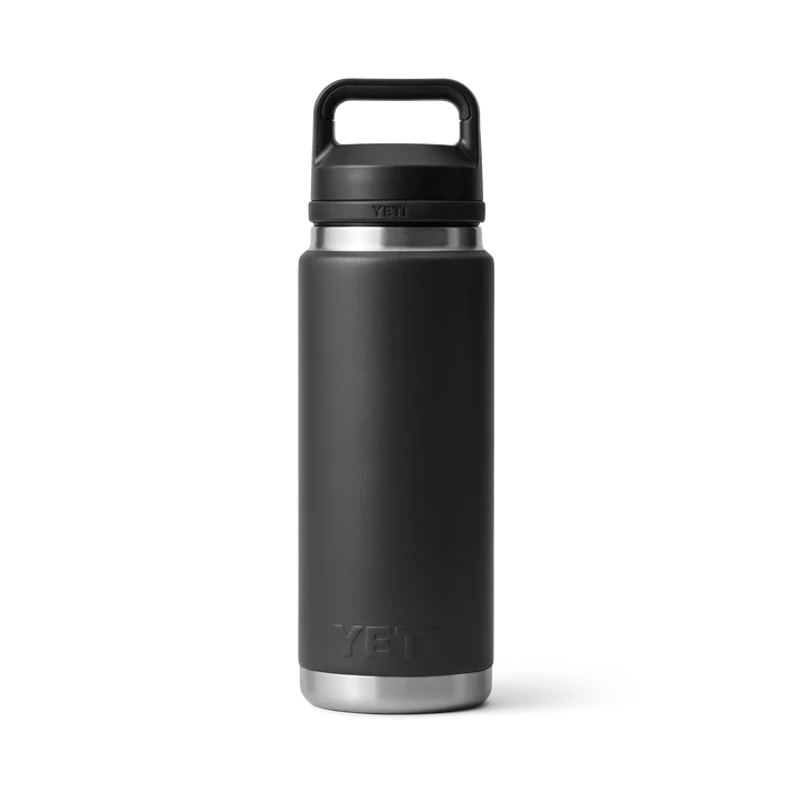 Gourde YETI Rambler® 770 ml noire – Gourde robuste avec bouchon à large ouverture