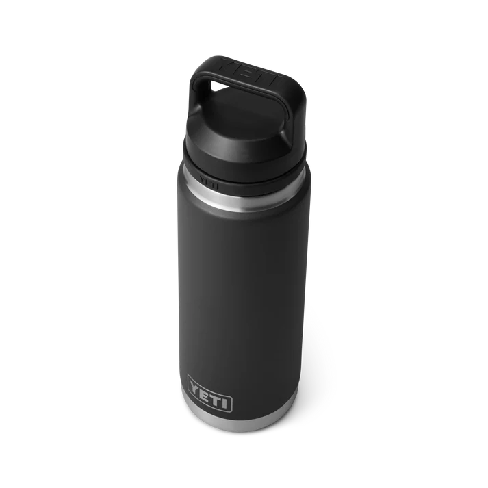 Gourde YETI Rambler® 770 ml noire – Gourde robuste avec bouchon à large ouverture