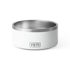 YETI Boomer Hundenapf in Weiss aus Edelstahl, robuster Napf für Hunde
